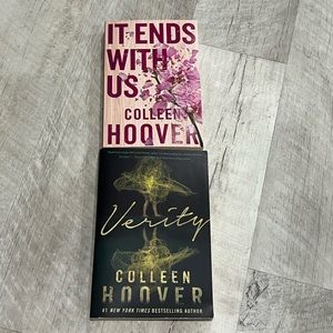 Colleen Hoover set of 2 books- excellent condition, one new